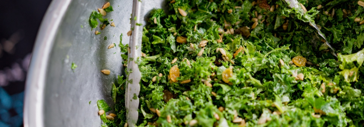 Cooked kale is a wonderful nutriefnt-dense addition to your diet.
